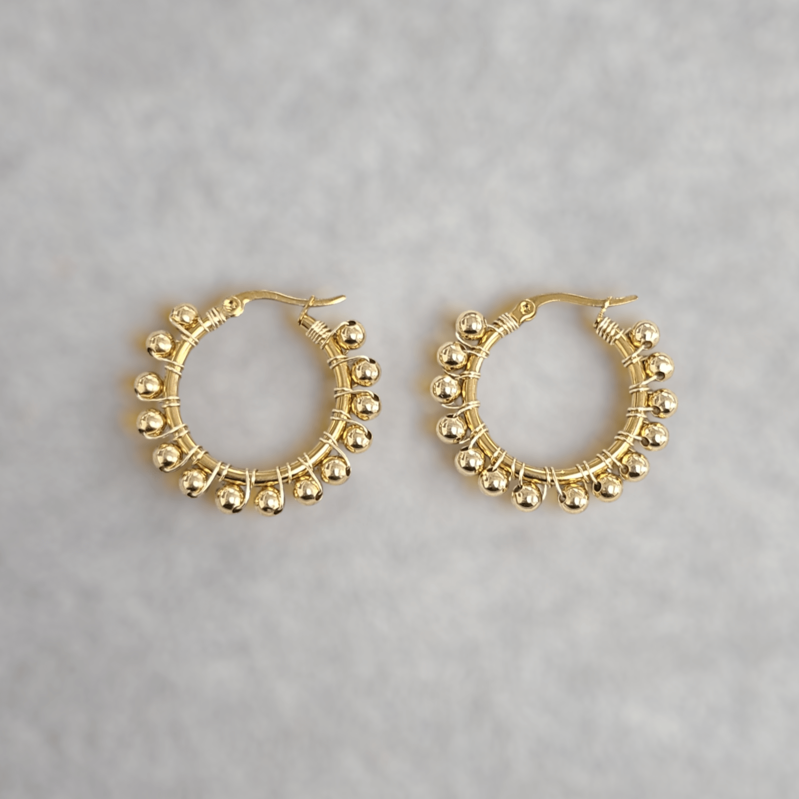 Liz Hoops Earrings - LPL Creations