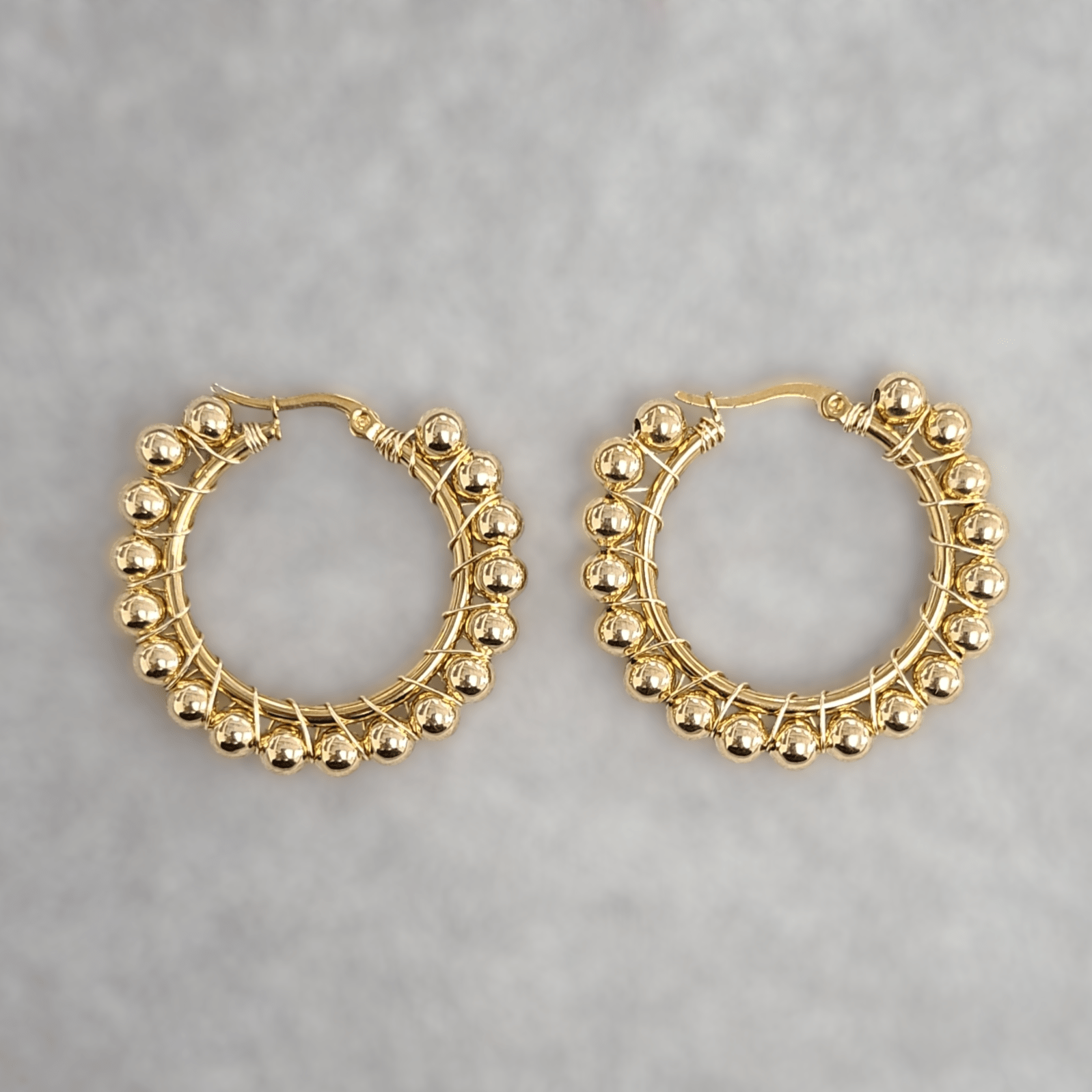 Liz Hoops Earrings - LPL Creations
