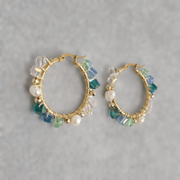 Laura Hoop Earrings - LPL Creations