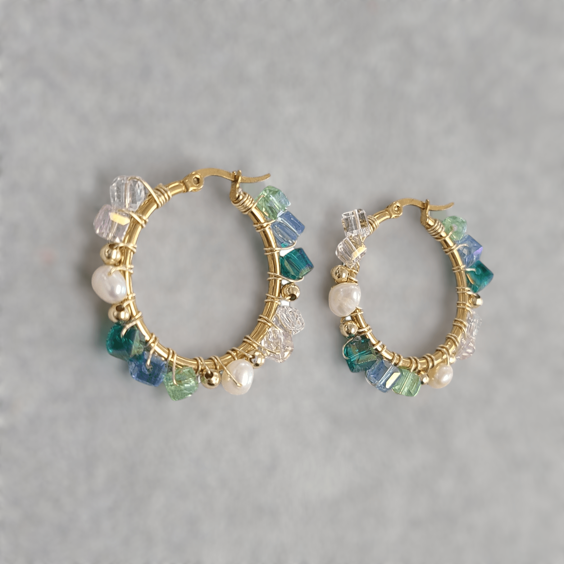Laura Hoop Earrings - LPL Creations