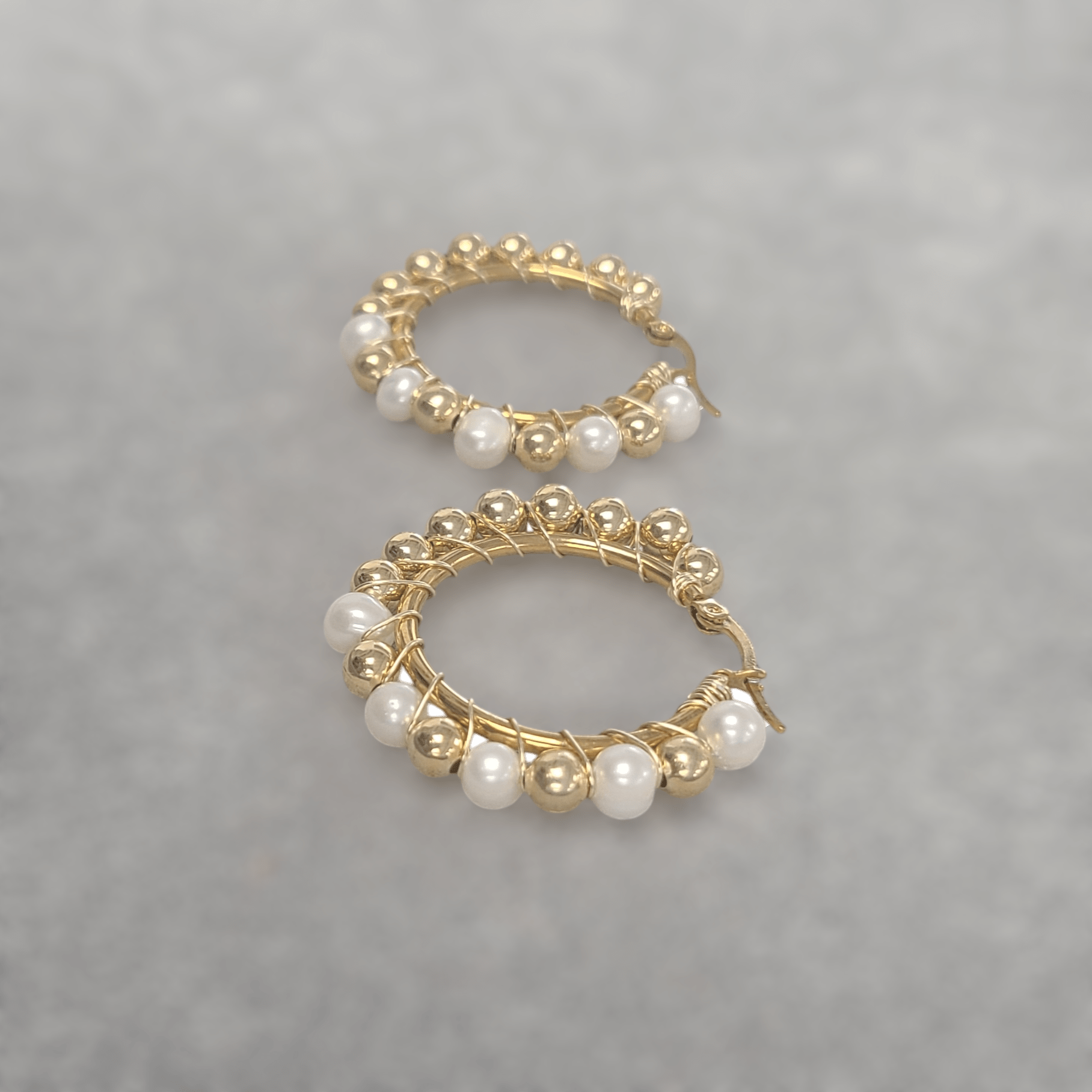 Claudia Hoops Earrings - LPL Creations
