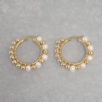 Claudia Hoops Earrings - LPL Creations