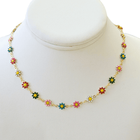 Daisies Necklace - LPL Creations