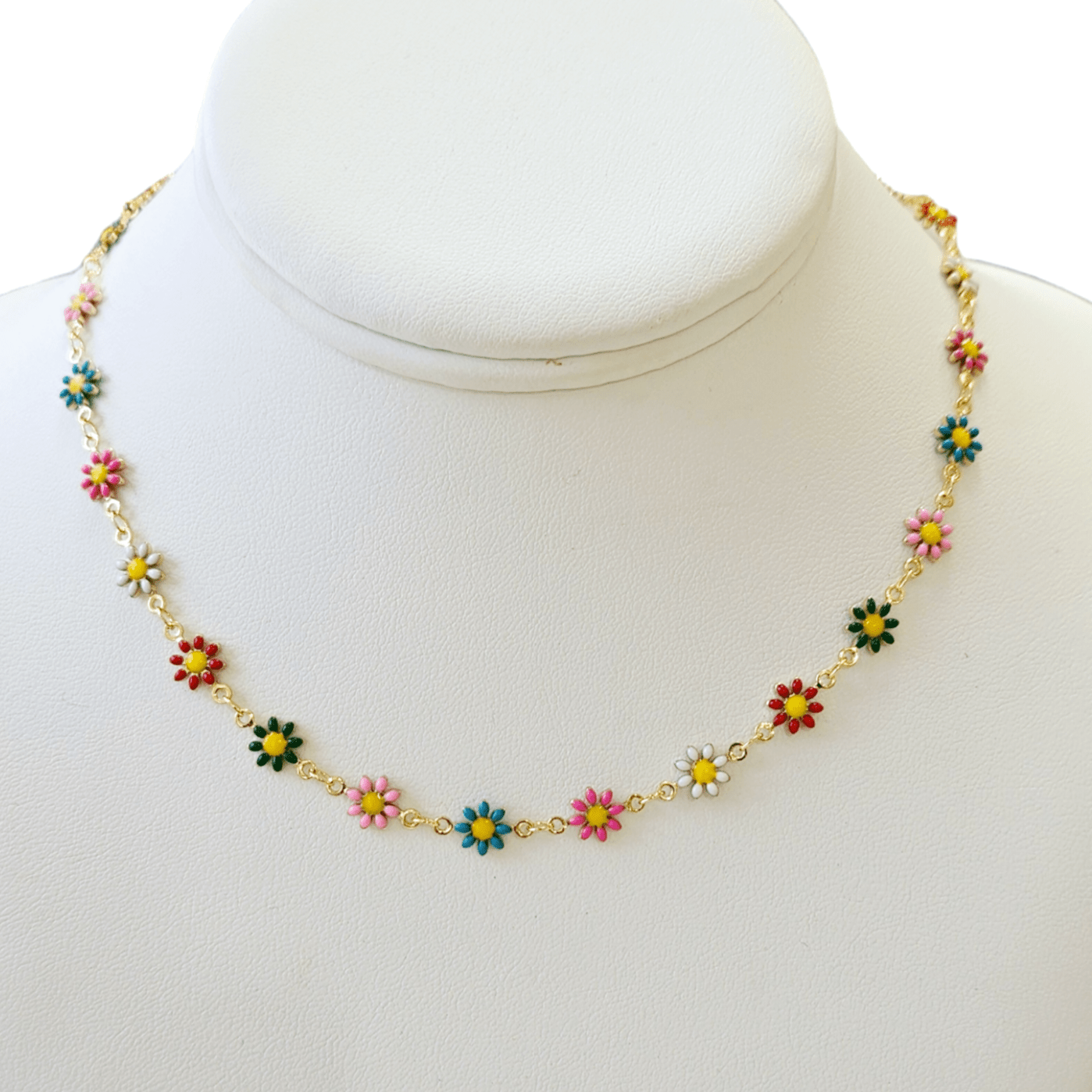 Daisies Necklace - LPL Creations
