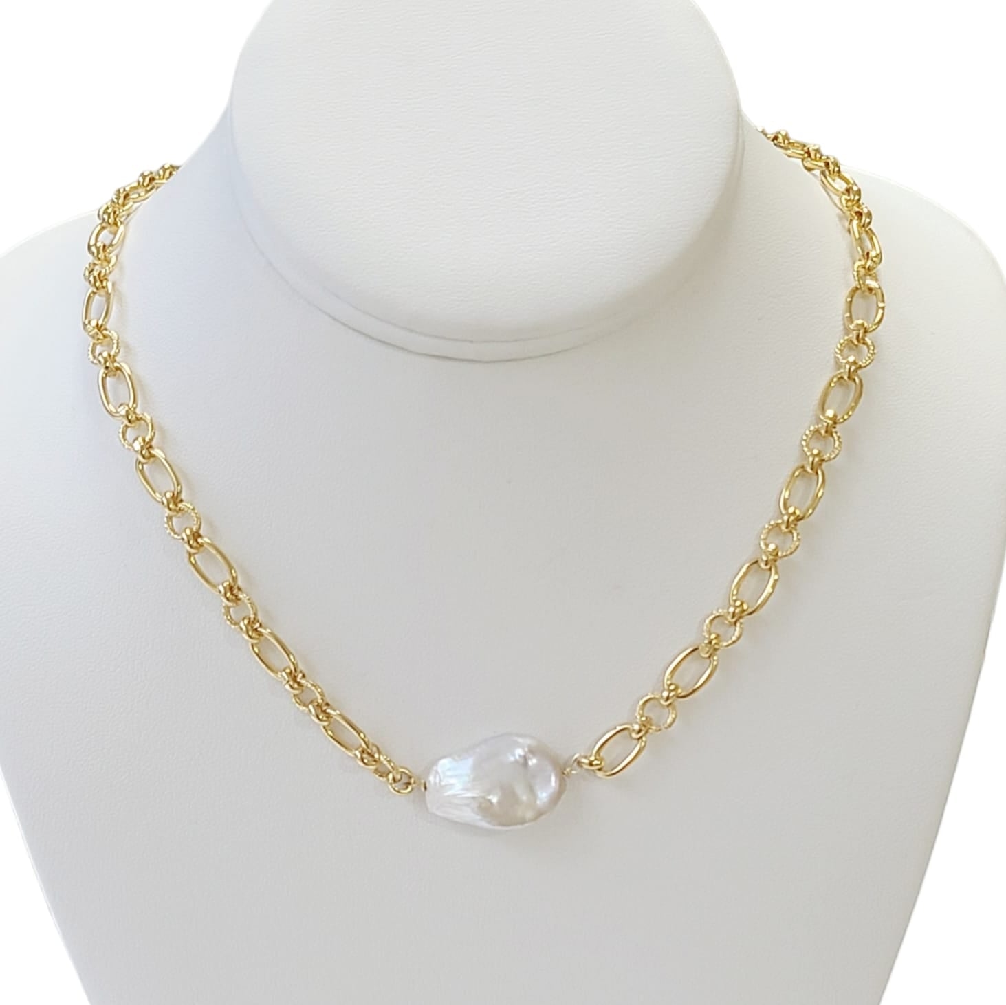 Pearl Station Necklace - LPL Creations