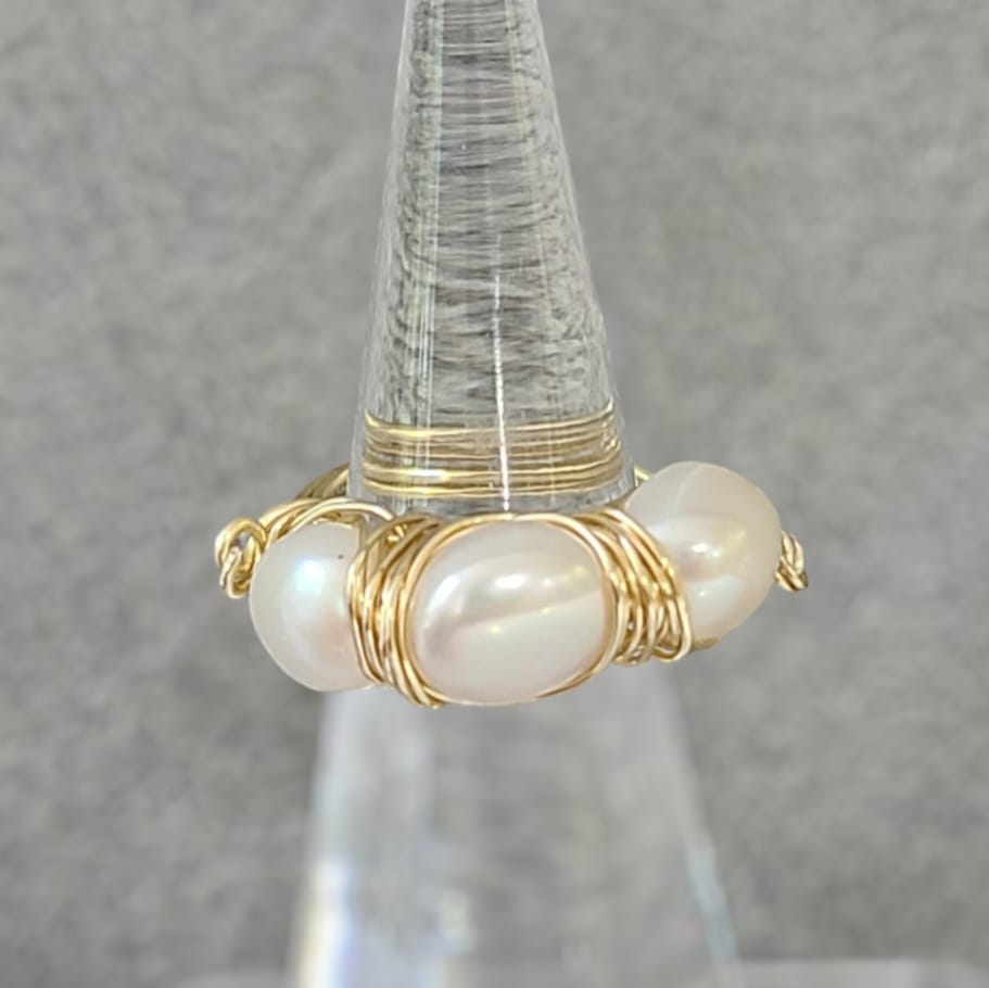 Pearl Paradise Ring - LPL Creations