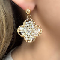 Bellini Pearl Earrings - LPL Creations