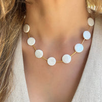 Kylee Flat Pearl Necklace - LPL Creations