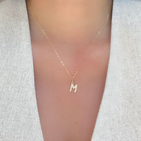 Pearl Initial Necklace - LPL Creations