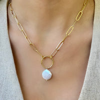 Zonia Necklace on woman - LPL Creations