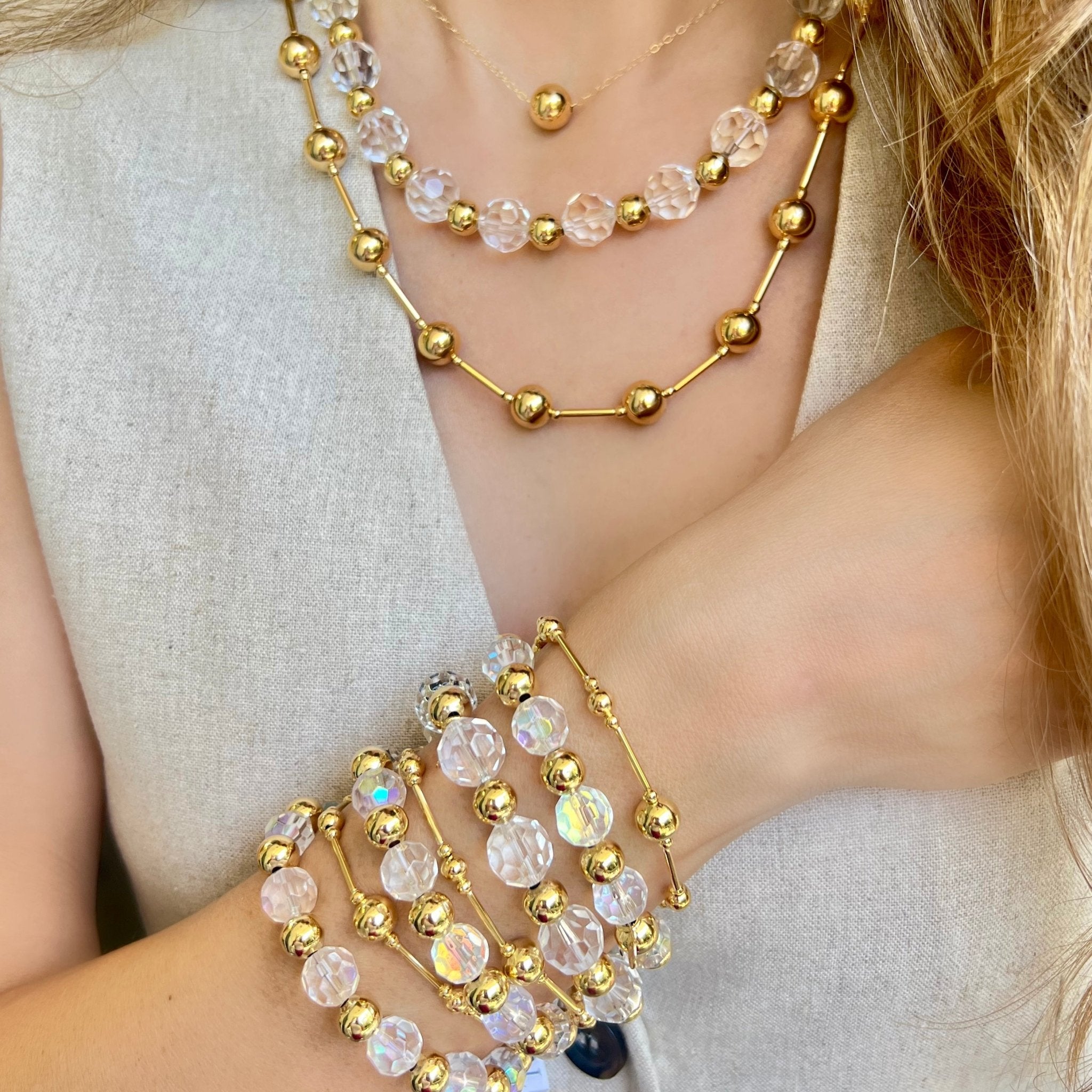 Chic Necklace and Bracelet Set- LPL Creations