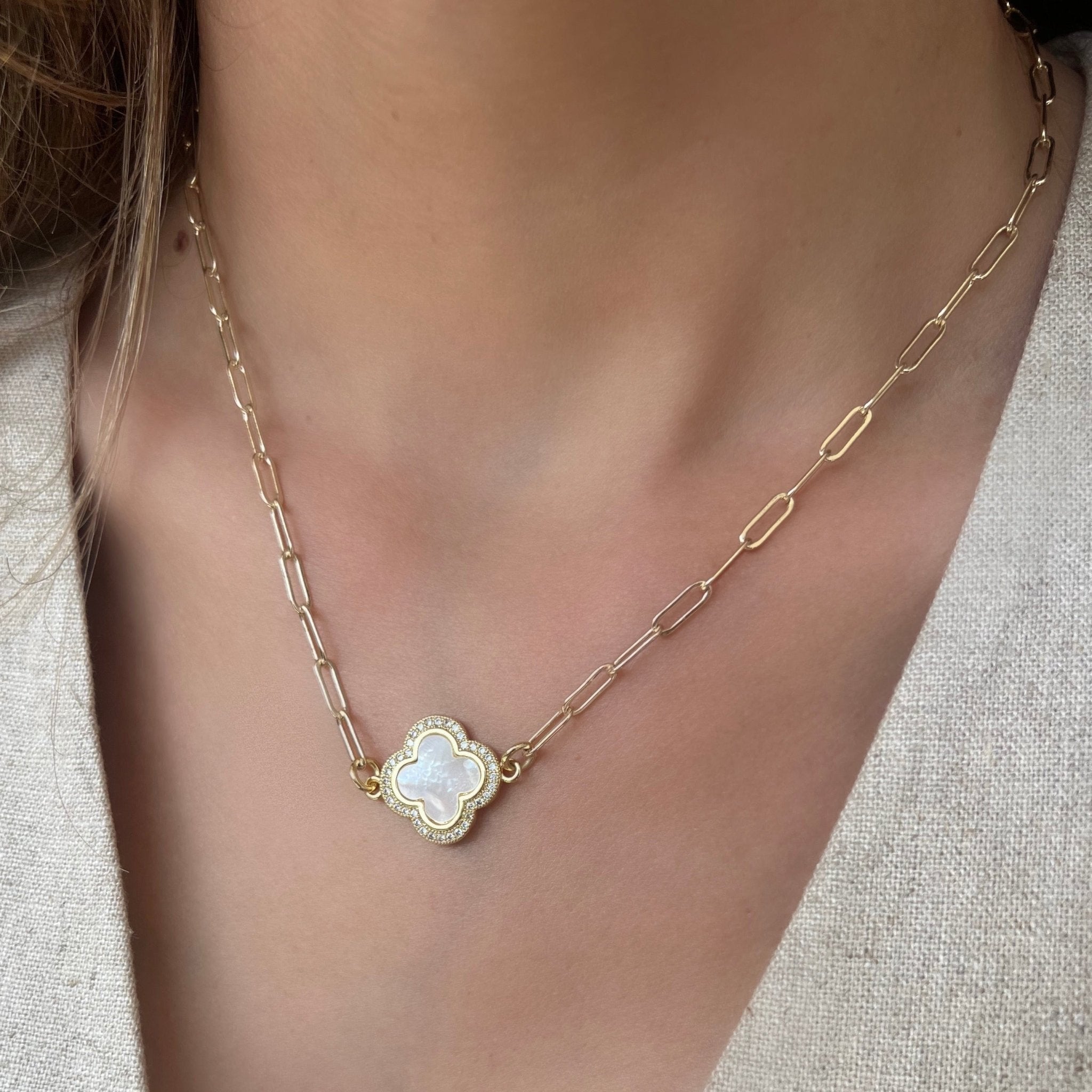 Nacre Necklace - LPL Creations