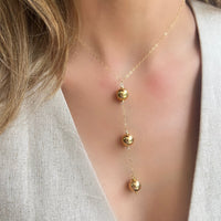 Gold Trio Necklace - LPL Creations