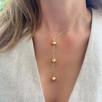 Gold Trio Necklace - LPL Creations