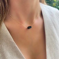 Single Onyx Necklace - LPL Creations