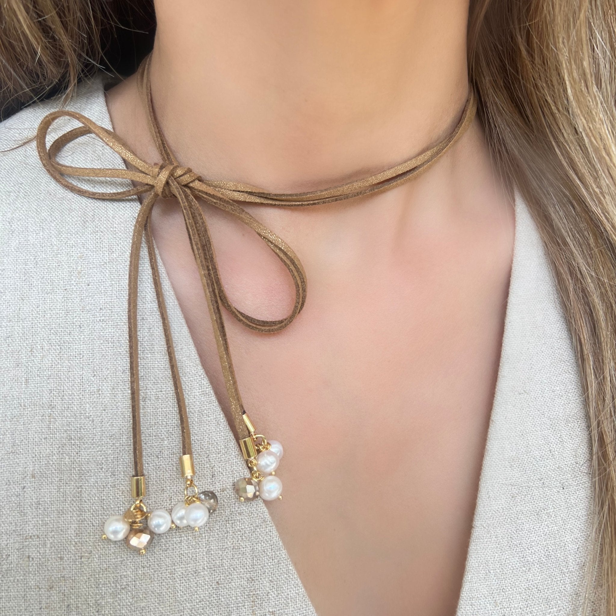 Go Back Leather Necklace / Bracelet - LPL Creations