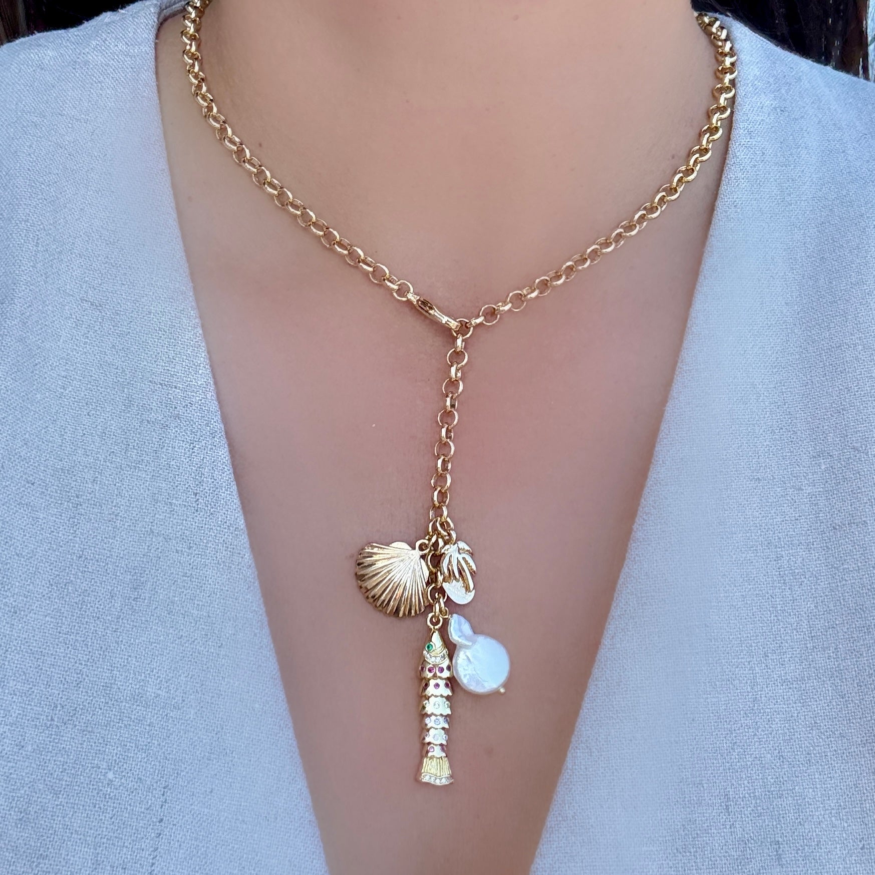 On Board Necklace - LPL Creations