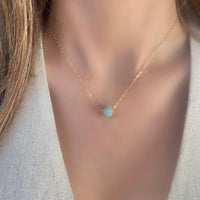 Vegas In Aqua Necklace - LPL Creations