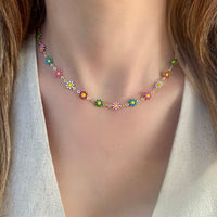 Daisies Necklace - LPL Creations