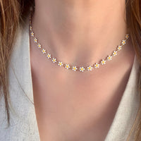 Daisies Necklace - LPL Creations