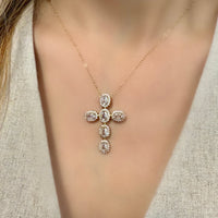 Sparkling Cross Necklace - LPL Creations