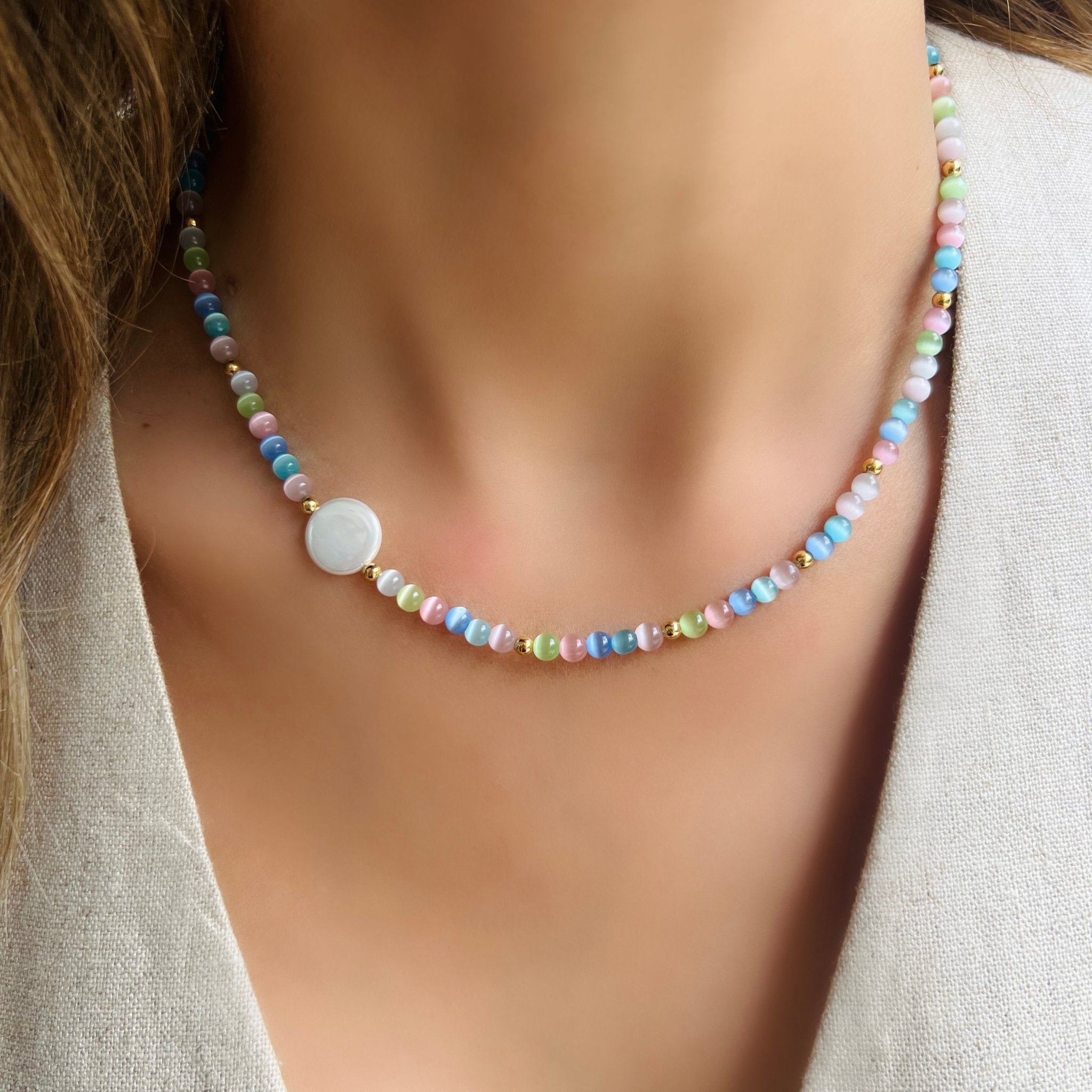 Lucky Stone Necklace - LPL Creations