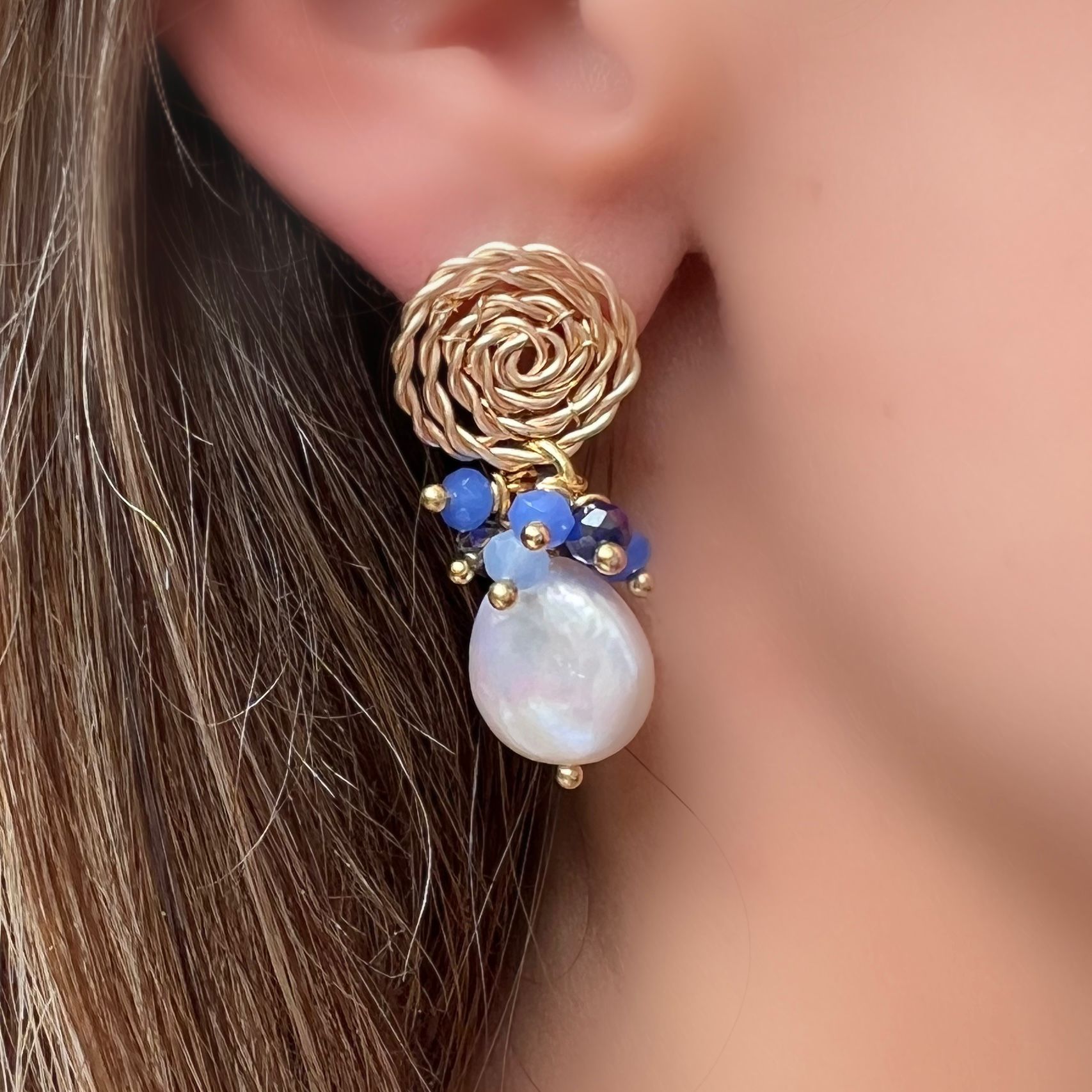 Spiral Federica Earrings - LPL Creations