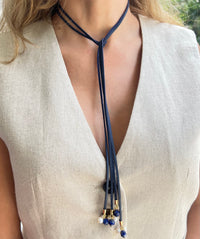 Go Back Leather  Necklace / Bracelet