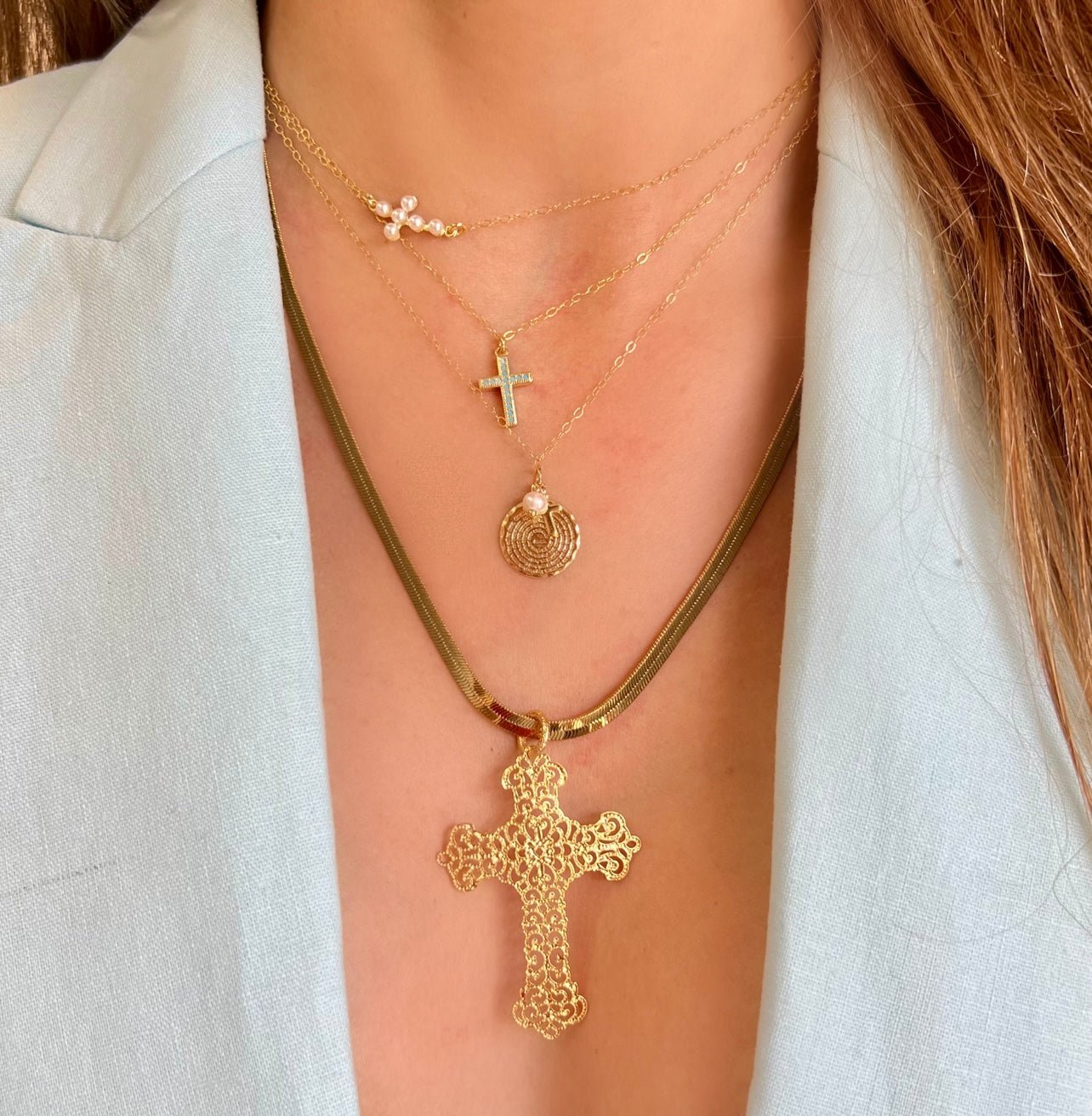 Cruz Azul Necklace - LPL Creations