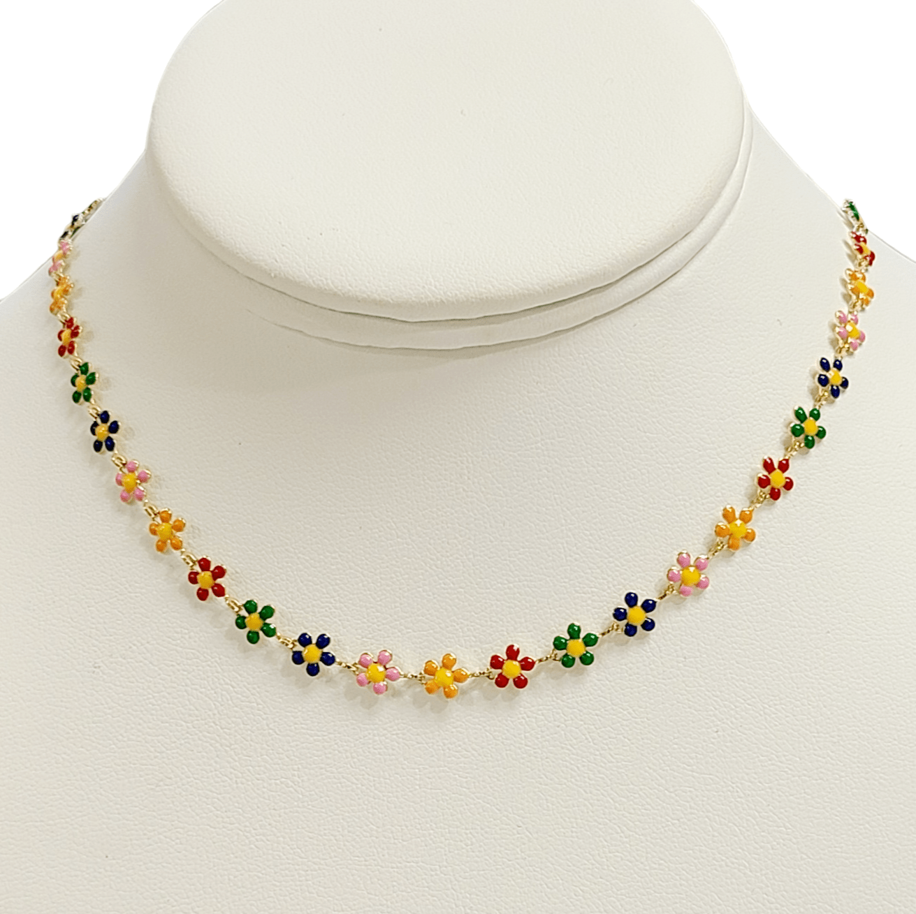 Vibrant Blooms Necklace - LPL Creations