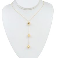 Gold Trio Necklace - LPL Creations