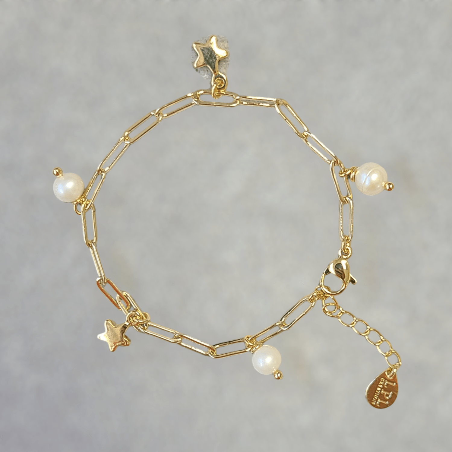 Stars and Pearls Bracelet - LPL Creations