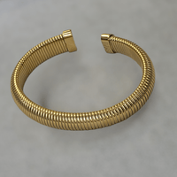 Gold Cuff Bracelet - LPL Creations
