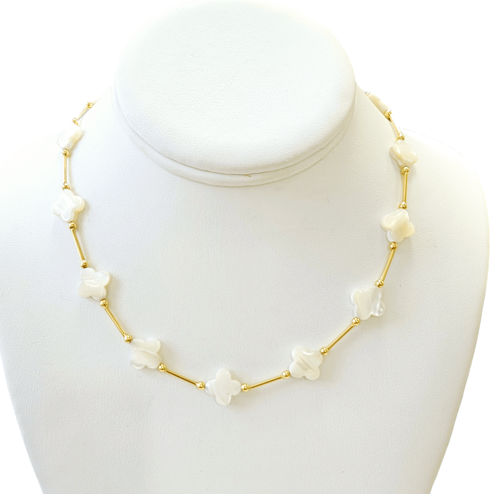 Rosie in Gold Necklace - LPL Creations