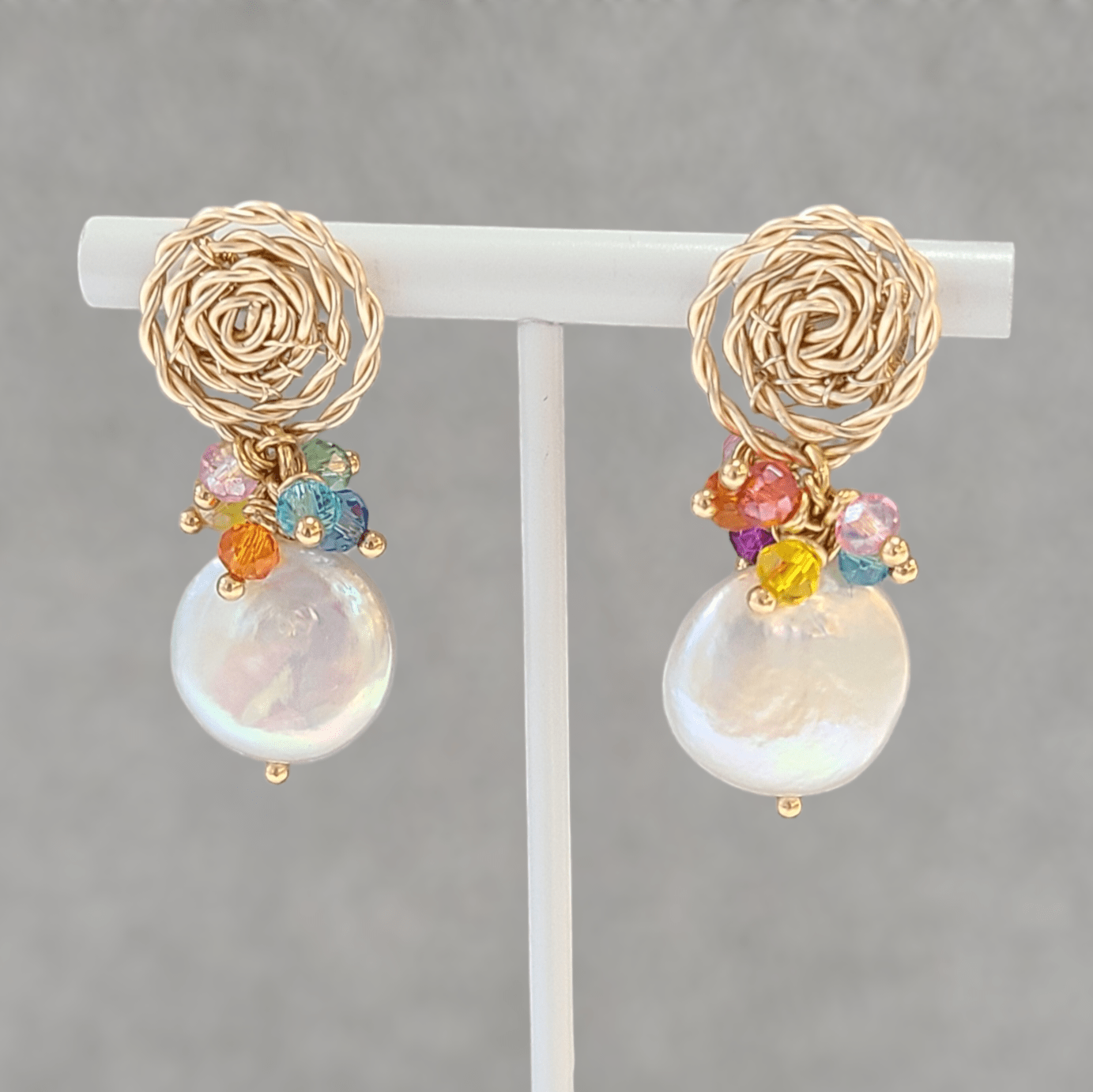 Spiral Federica Earrings - LPL Creations