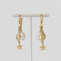 Seaside Hoop Earrings - LPL Creations