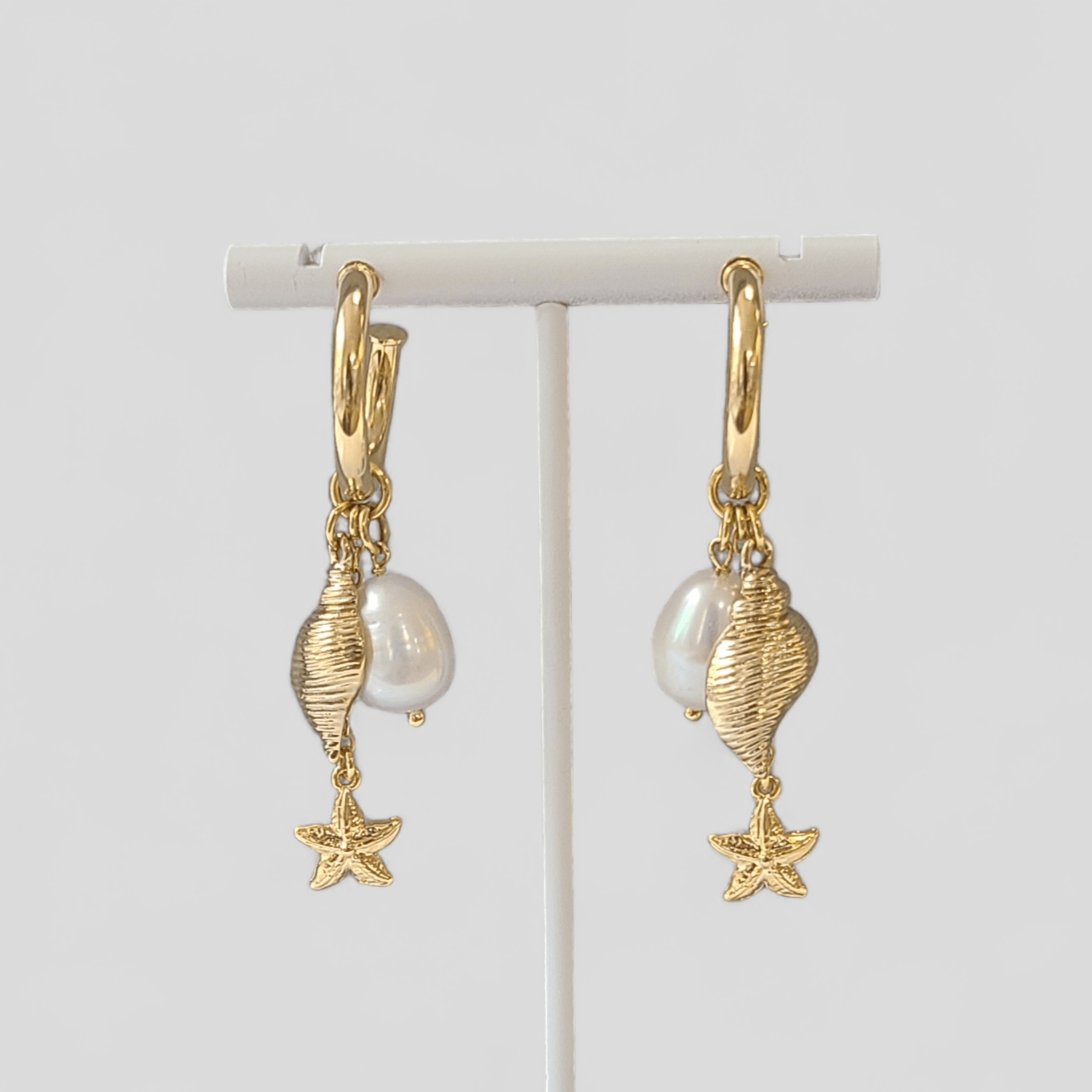 Seaside Hoop Earrings - LPL Creations