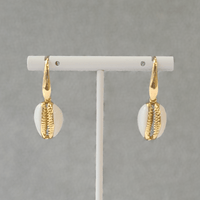 Enamel Seashell Earrings - LPL Creations