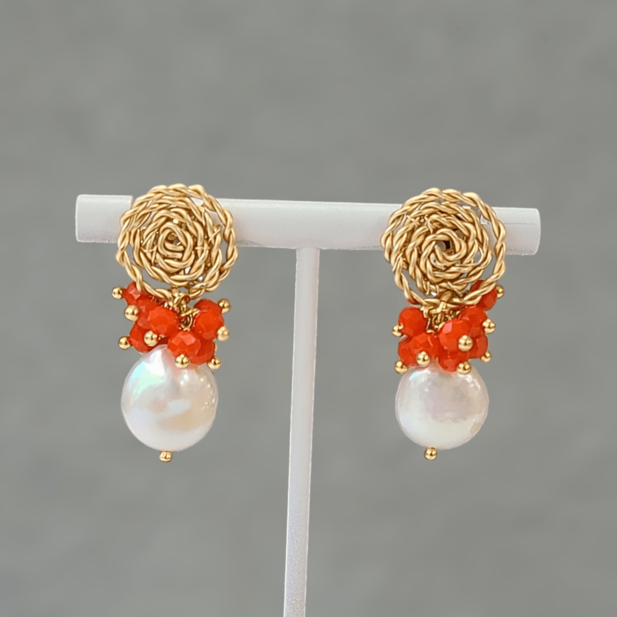 Spiral Federica Earrings - LPL Creations