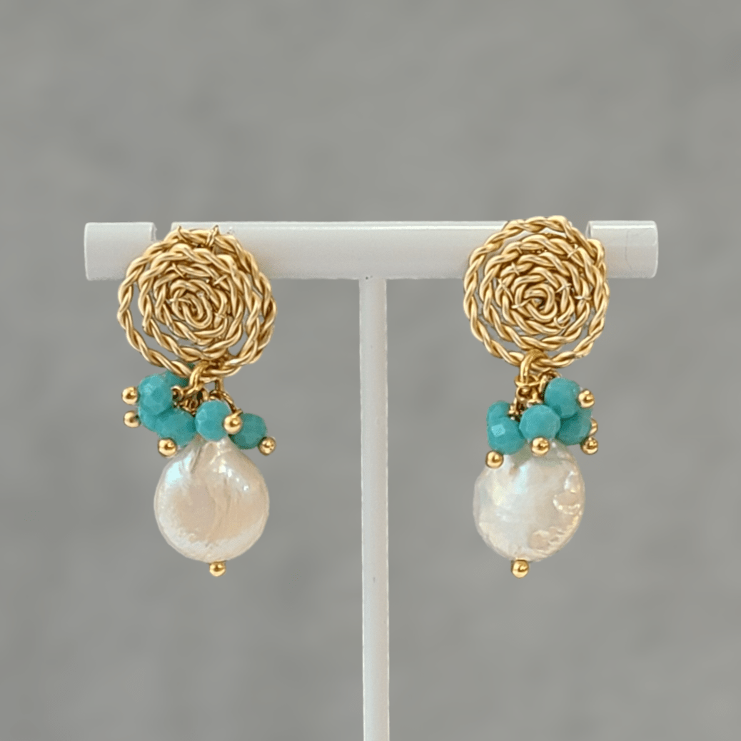 Spiral Federica Earrings - LPL Creations
