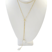 Dangling Pearls Necklace - LPL Creations
