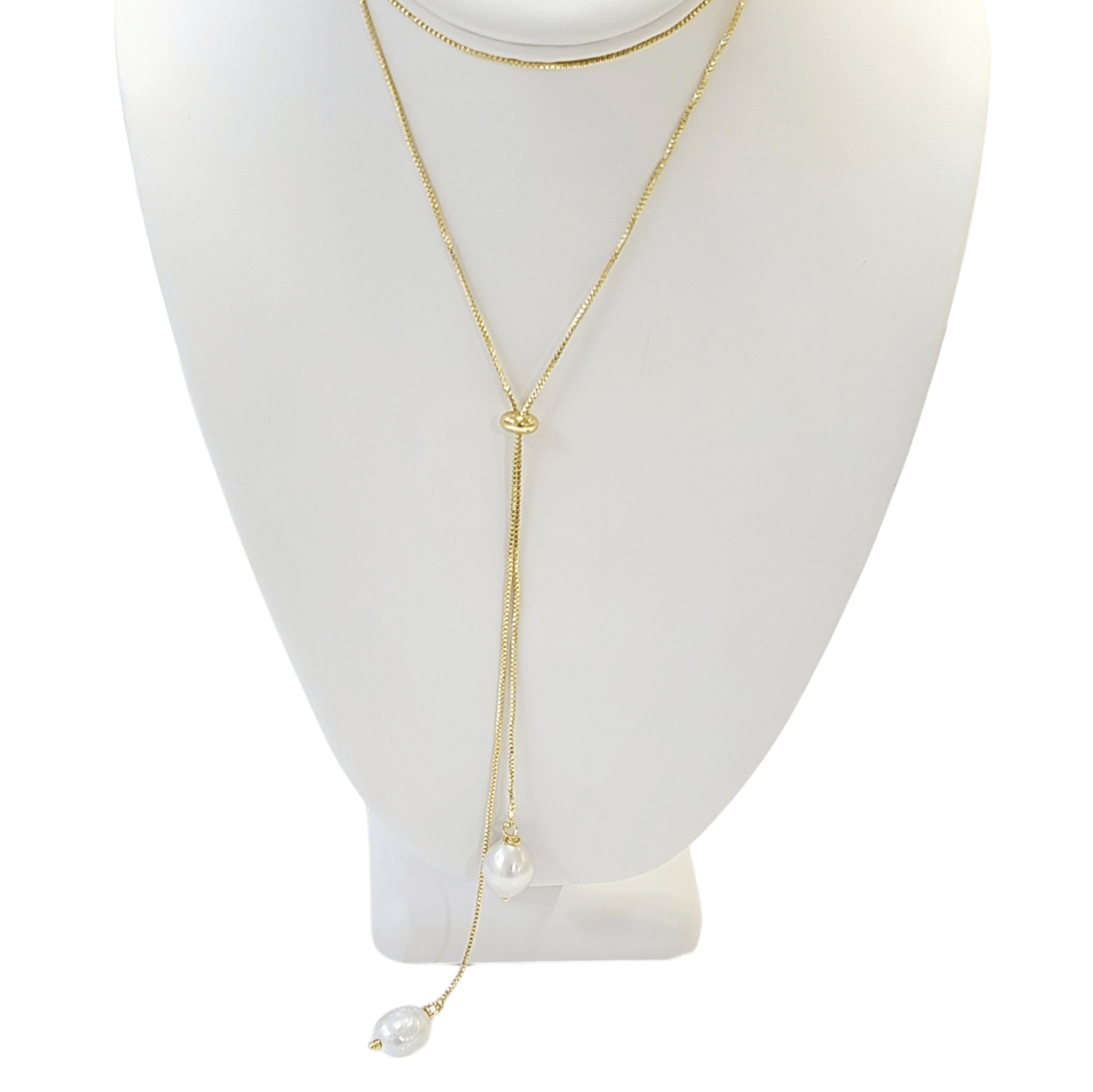 Dangling Pearls Necklace - LPL Creations