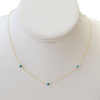 Mini Evil Eye Necklace - LPL Creations