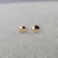 Flat Stud Earrings - LPL Creations