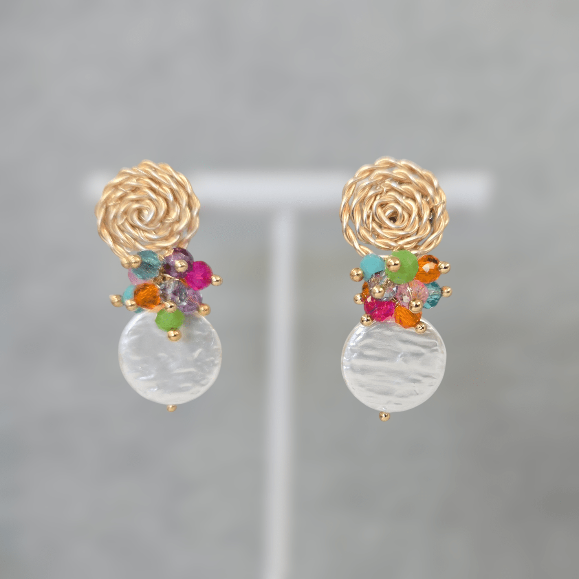 Spiral Federica Earrings - LPL Creations