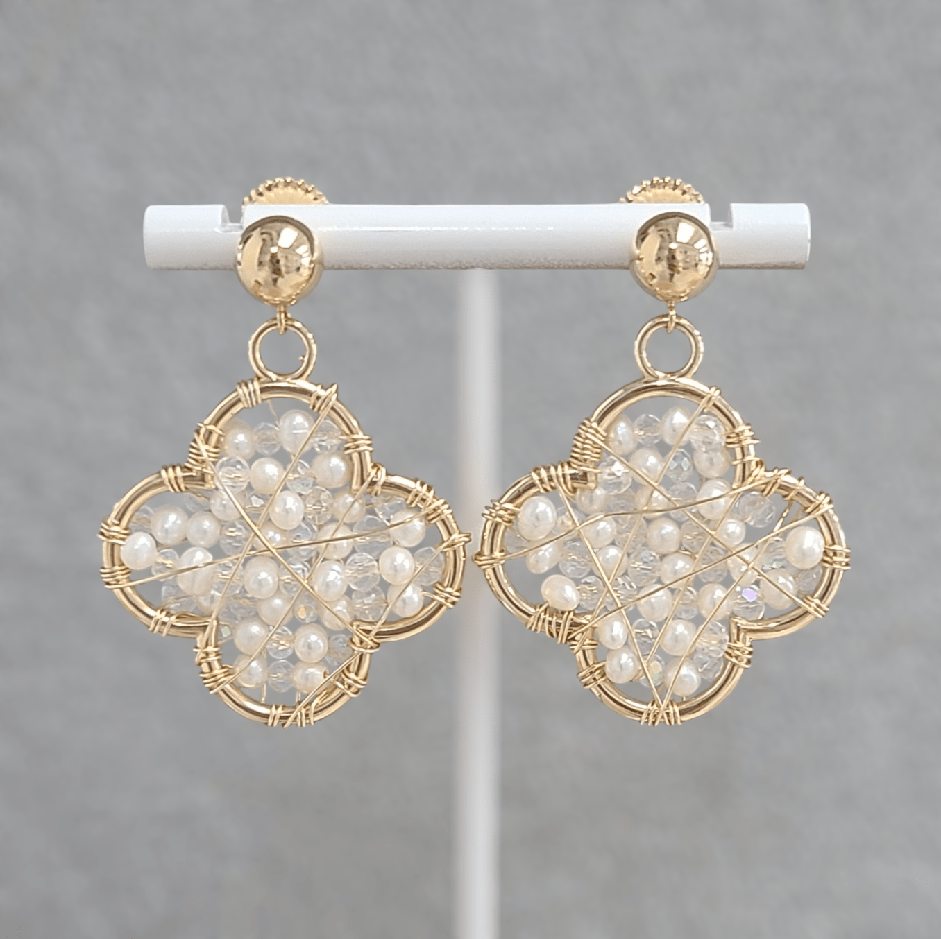 Bellini Pearl Earrings - LPL Creations