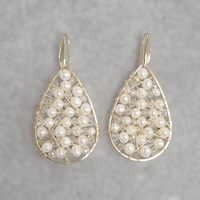 Drop Pearl Earrings - LPL Creations