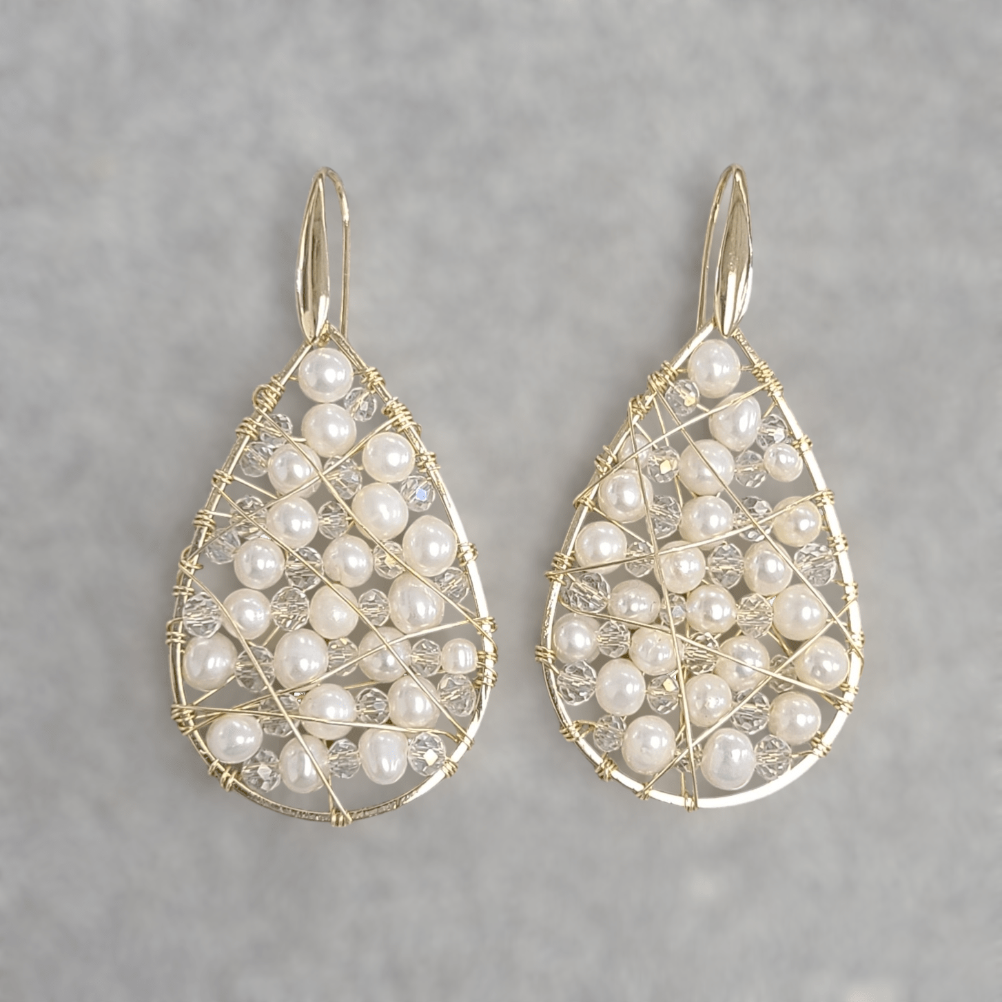 Drop Pearl Earrings - LPL Creations