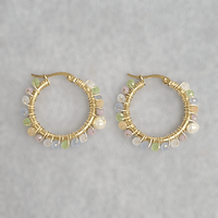 Meadow Hoop Earrings - LPL Creations