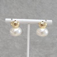 Julieta Pearl Stud - LPL Creations